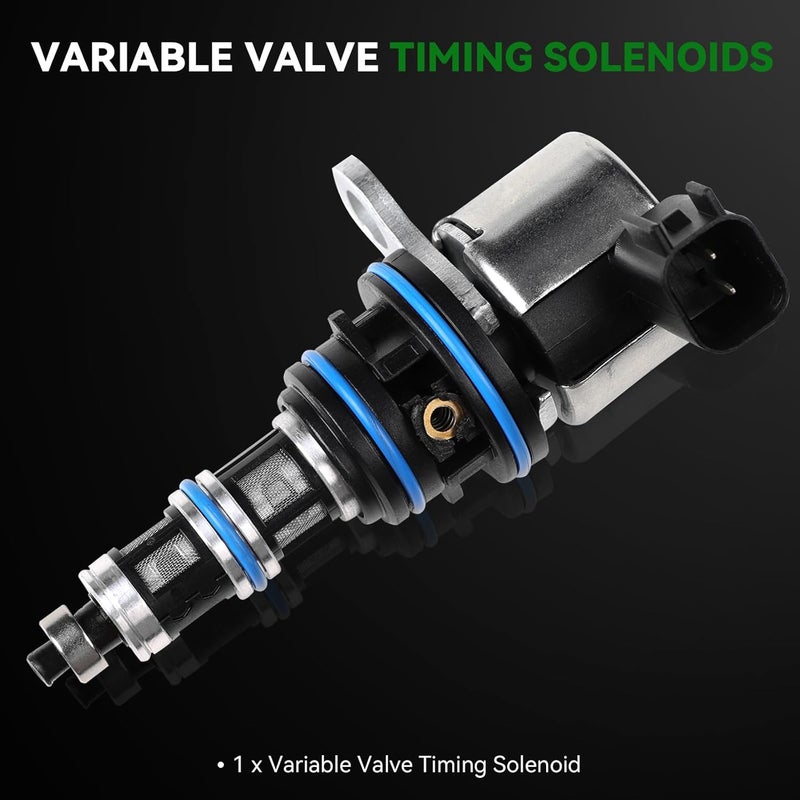 DTMAP VVT Solenoid Intake & Exhaust Variable Valve Timing Solenoid Oil Control Valve for Dodge Chrysler Jeep, Replaces 53032152AC 68060345AA - Image 1